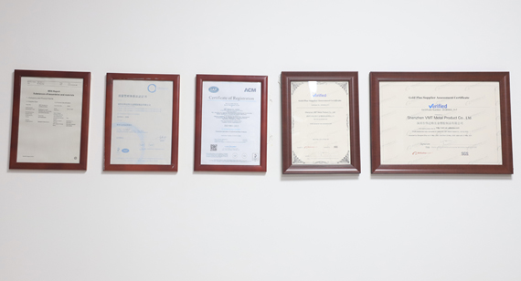 ISO9001 and 16949 certification