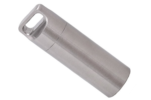 Stainless Steel CNC Waterproof EDC Pill Bottle