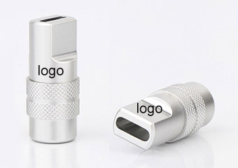 Customized Logos on CNC USB Type C Metal Housing
