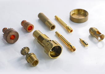 Custom CNC Brass Precision Turned Components Surface Treatment