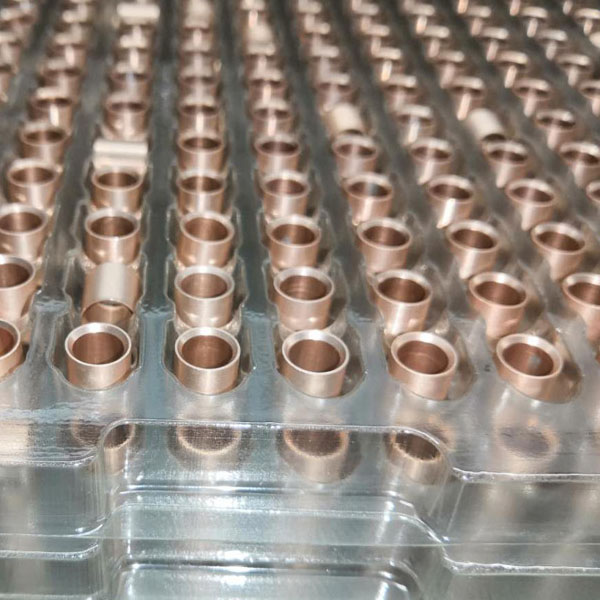 Custom CNC Machining Flange Sleeve Bushing Packaging and Delivery