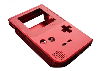 Custom CNC Pocket Game Boy Machined Aluminum Shell Surface Treatment
