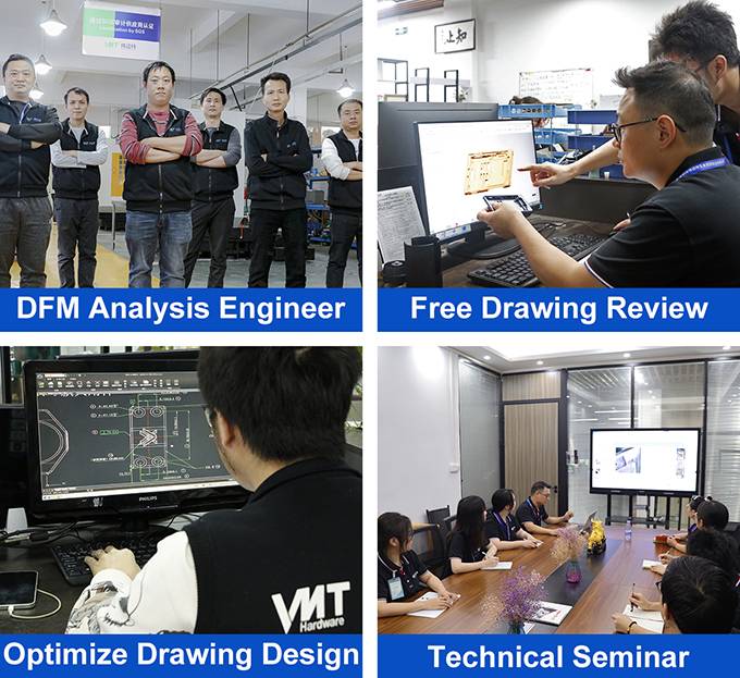 Professional CNC machining engineering technical team