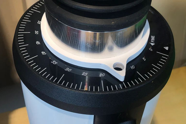 Custom CNC Machining Aluminum Espresso Coffee Magnetic Dial Pointer