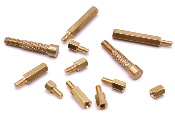 Custom CNC Brass copper Fasteners Machining