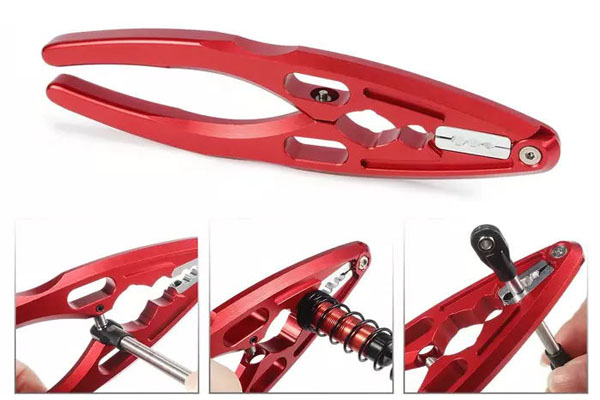 Custom CNC Aluminum Pliers Ball Removal Tool Machining