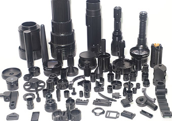 Custom CNC Anodized Aluminum Black Machining Parts Surface Treatment