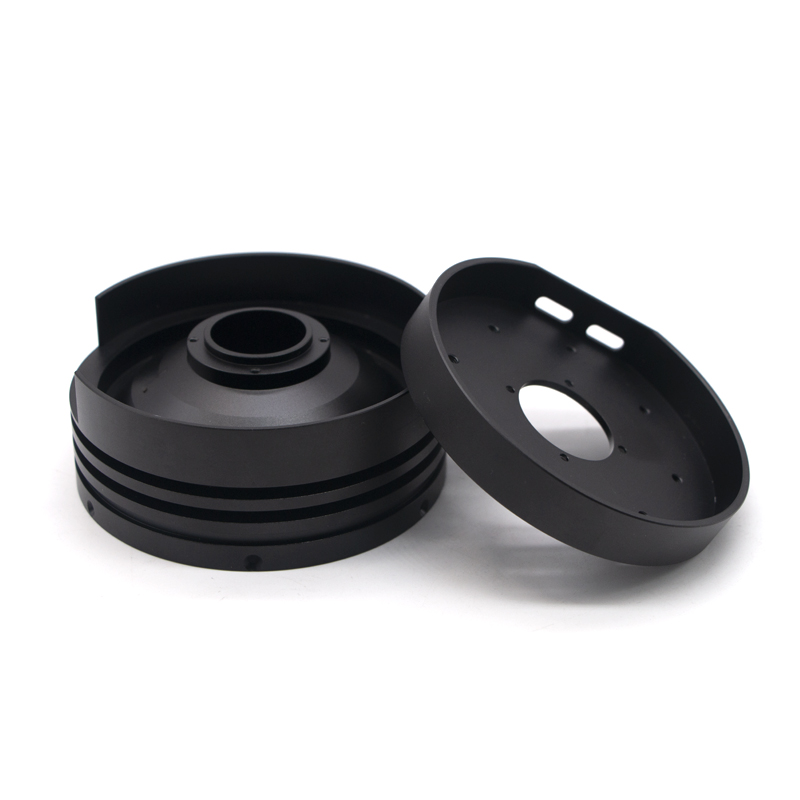 Black Anodized Aluminum cnc machining parts