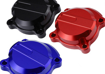 Custom CNC Automobile CNC Engine Oil Filter Water Coolant Pump Cover Surface Treatment