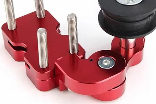 Custom CNC Aluminium Adjuster Chain Tensioner Roller machining