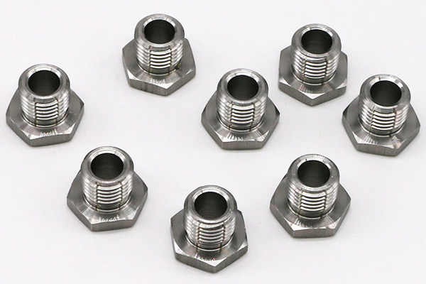 Custom CNC Aluminum Titanium Flanged Nut parts