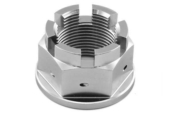 CNC Aluminum Titanium Flanged Nut machining parts