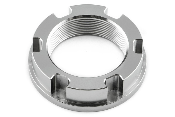 CNC Aluminum Titanium Flanged Nut machining