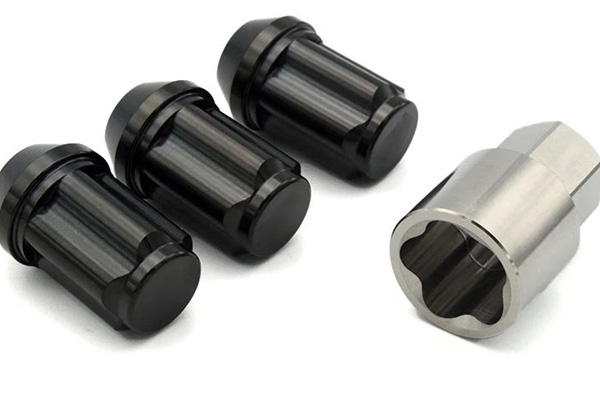 CNC Aluminum Titanium Custom Wheel Nuts parts