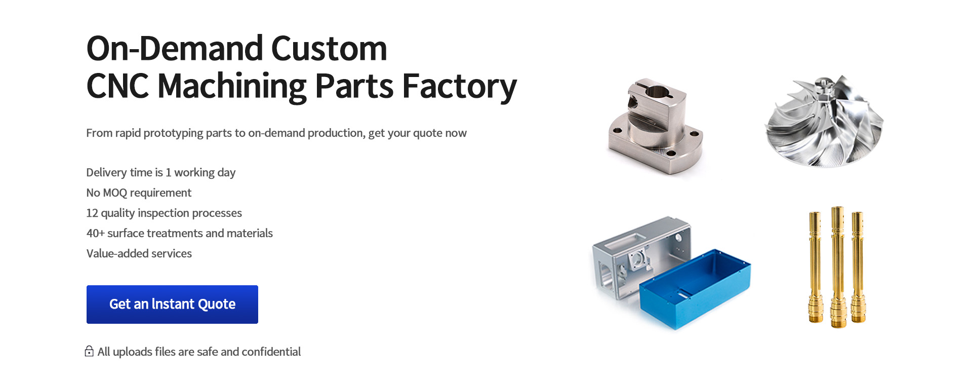 On-Demand Custom CNC Machining Parts Factory