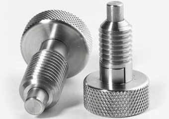 Custom CNC Aluminum Quick Release Pins Plunger Screw Surface Treatment