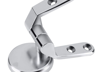 Custom CNC Stainless Steel Top Fix WC Toilet Seat Hinge Fitting Brackets Surface Treatment