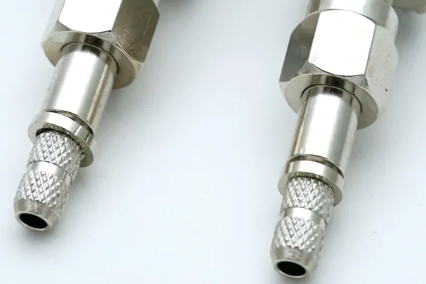 Custom CNC Aluminum Spectrometer Fiber Jumper Connector