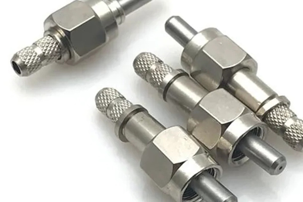 Custom CNC Aluminum Spectrometer Fiber Jumper Connector machining