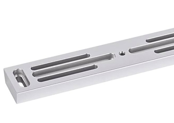 Custom CNC Aluminum Dovetail Plate Handle Bar Surface Treatment