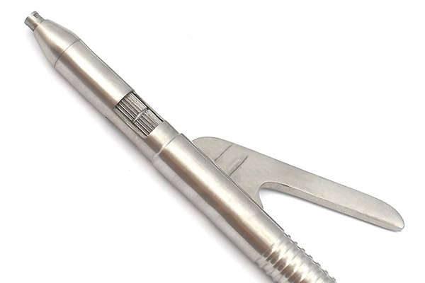 Custom Aluminum CNC Dental Automatic Crown Remover Handle