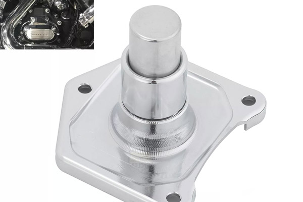 Custom Aluminum CNC Chrome Solenoid Push Button Stater Switch