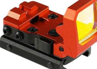 Custom Aluminum CNC Optical Red Green Dot Sight Footprint Surface Treatment