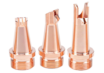 Custom CNC Fiber Laser Welder Copper Nozzle Surface Treatment