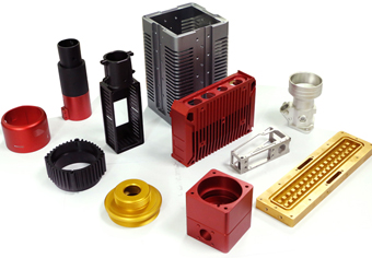 anodized aluminum CNC machining parts