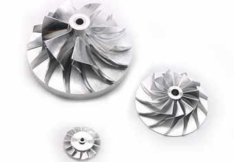 Impeller 5-axis CNC machined parts