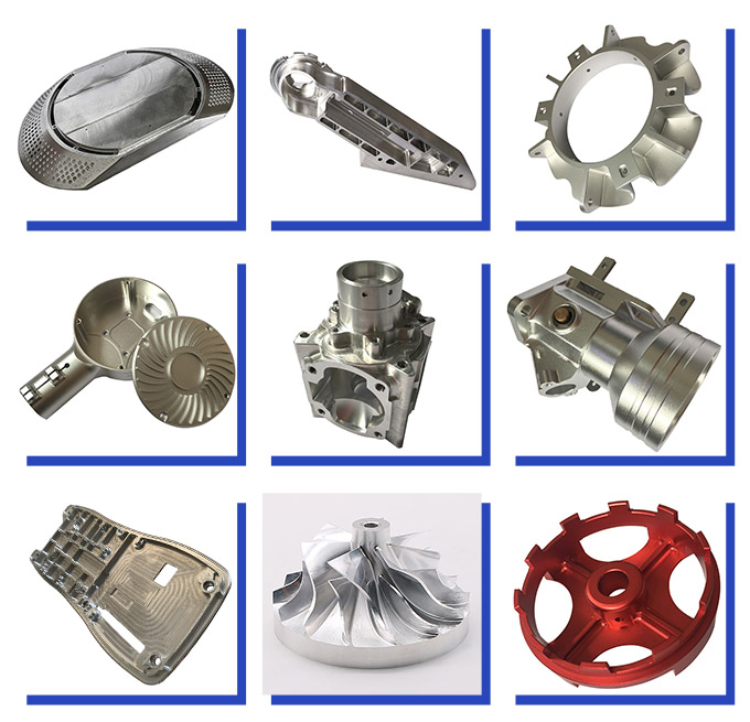 Custom 5 Axis CNC Machining parts Applications