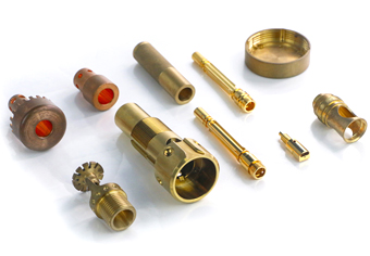 brass precision CNC machining part