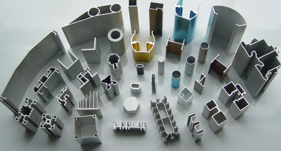 shapes aluminum extruded