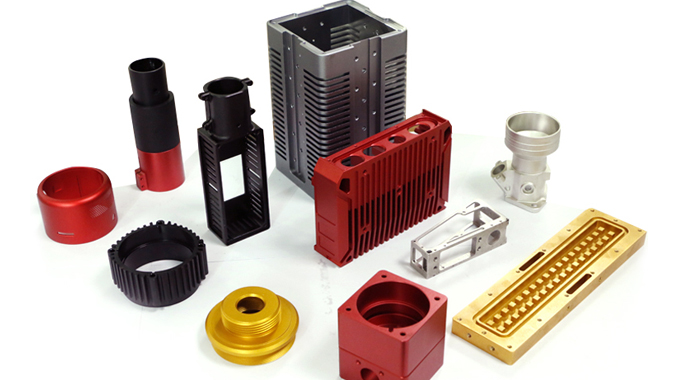 Anodized Aluminum CNC Machining Parts