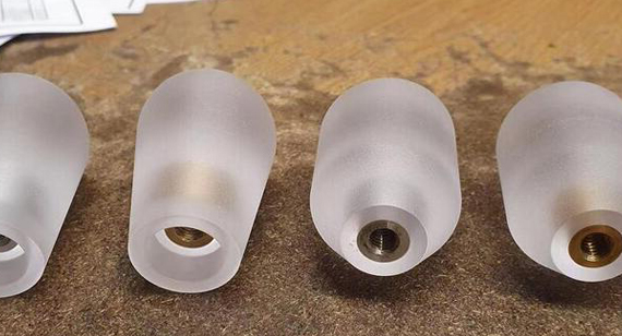 Sandblasting Acrylic CNC Machining Parts