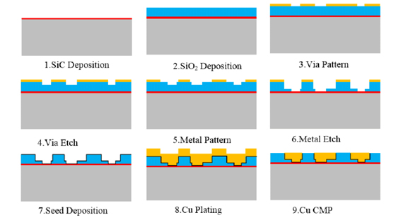 Dual Damascene Plating process