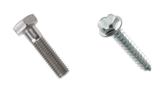 Hexagonal Head Automotive Bolts and Screws