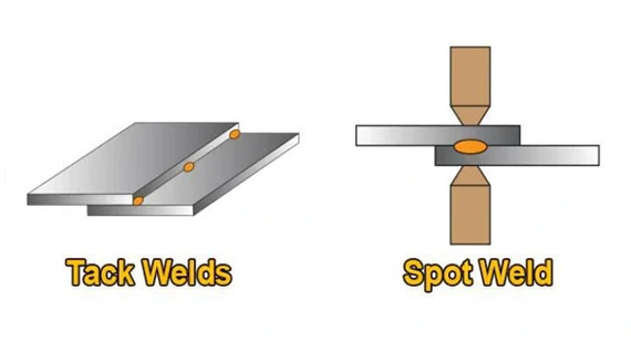 Tack Welding vs. Spot Welding