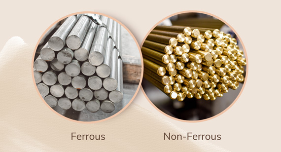 Difference between ferrous and non ferrous