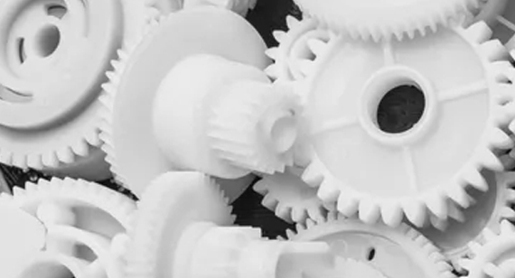 CNC Delrin (POM-H) Gear plastic parts