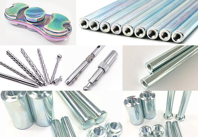 stainless steel CNC machining parts surface finishing