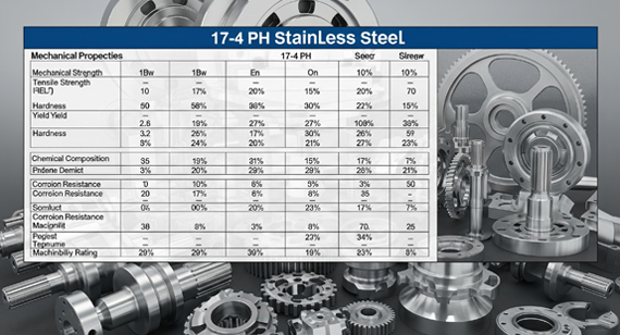 17-4 PH Stainless Steel Characteristics