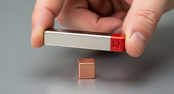 Copper is Non magnetic Properties