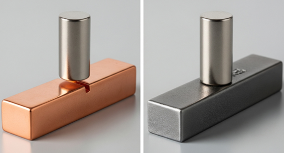 Difference Between Non-Magnetic Metals and Magnetic Metals