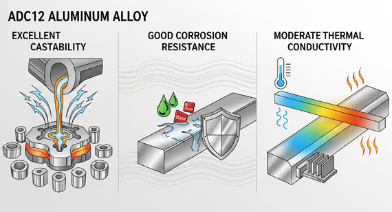 ADC12 Aluminum Alloy Characteristics