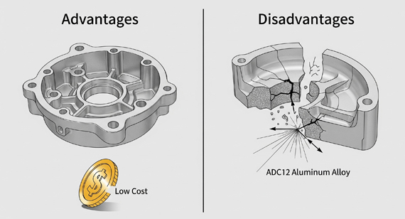 Advantages and Disadvantages of ADC12 Aluminum Alloy