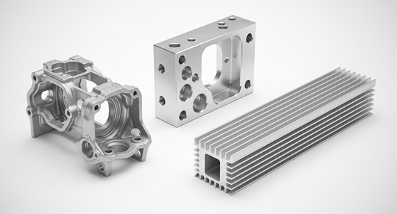 ADC12 Aluminum A380 Aluminum and 6063 Aluminum CNC Machining Parts