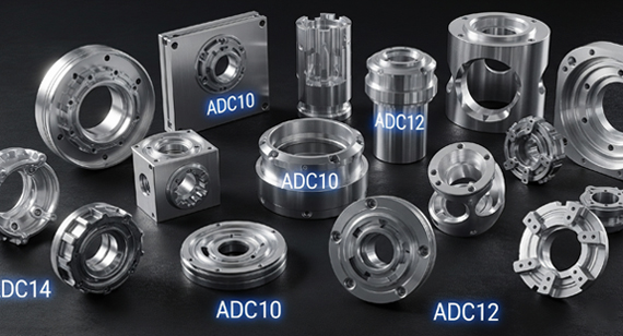 ADC10 Aluminum Alloy and ADC12 Aluminum Alloy CNC Machining Parts
