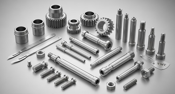 High-precision 410 stainless steel CNC machined parts