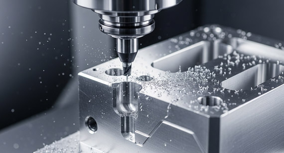 High-precision CNC machining stainless steel parts